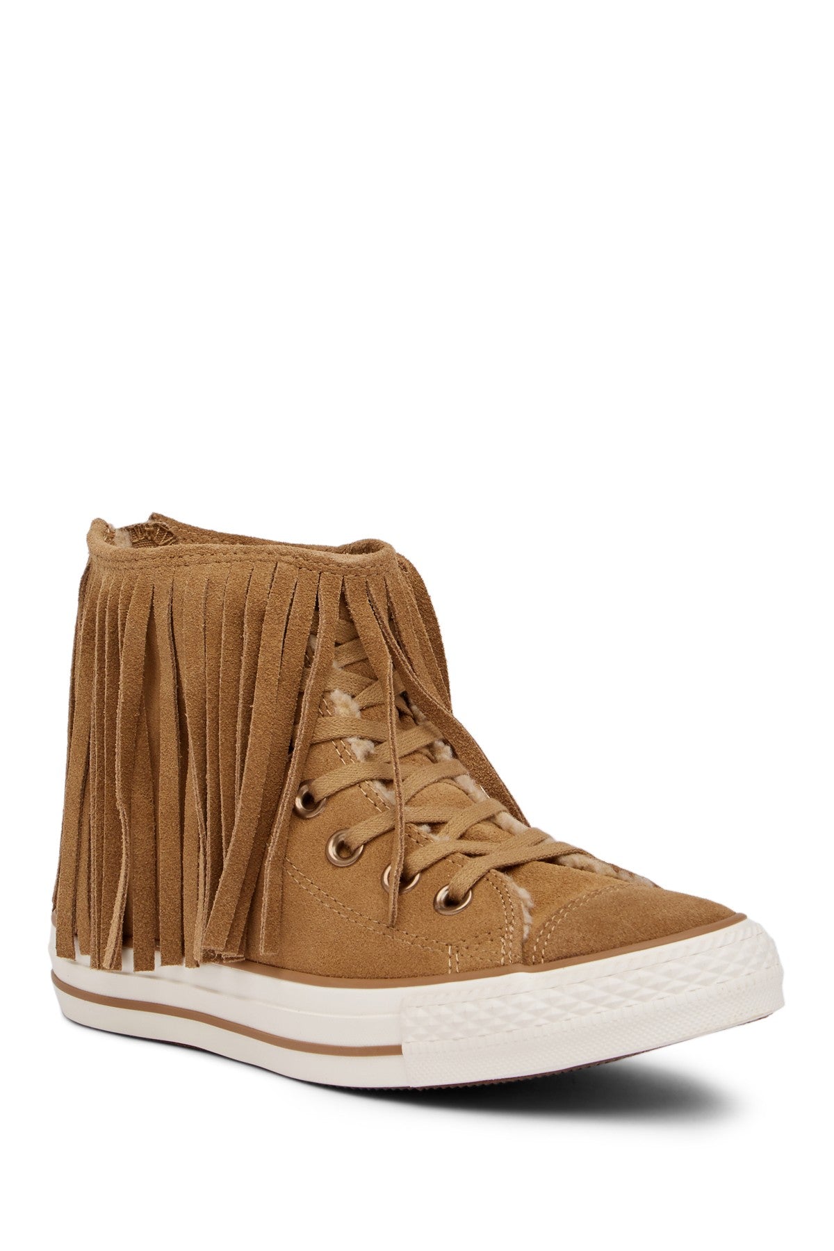 converse fringe high top