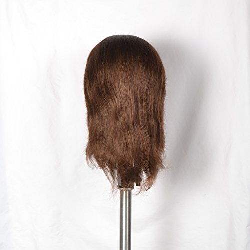 Mannequin Training Head Suitable for Coloring Blow Drying Bleaching  Cutting, 100% Humun Hair High Density