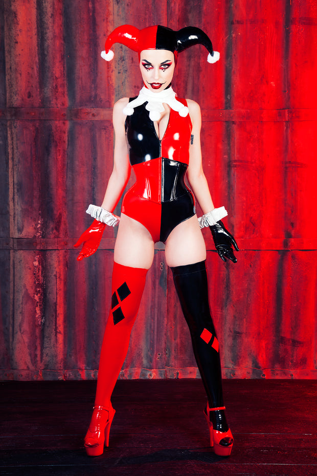 Artifice Products - PVC Harley Quinn Catsuit – Artifice Clothing
