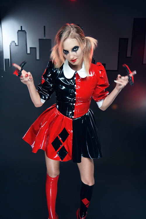 Artifice Products - Harley Quinn PVC Shorts – Artifice Clothing