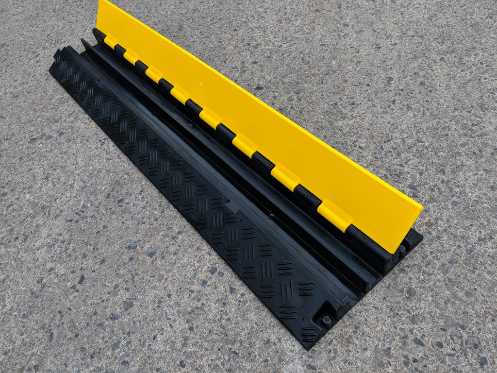 EV Cable Floor Protector and Cover Reduces Trips from EV Cables EV