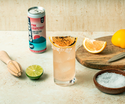 Grapefruit paloma hard seltzer