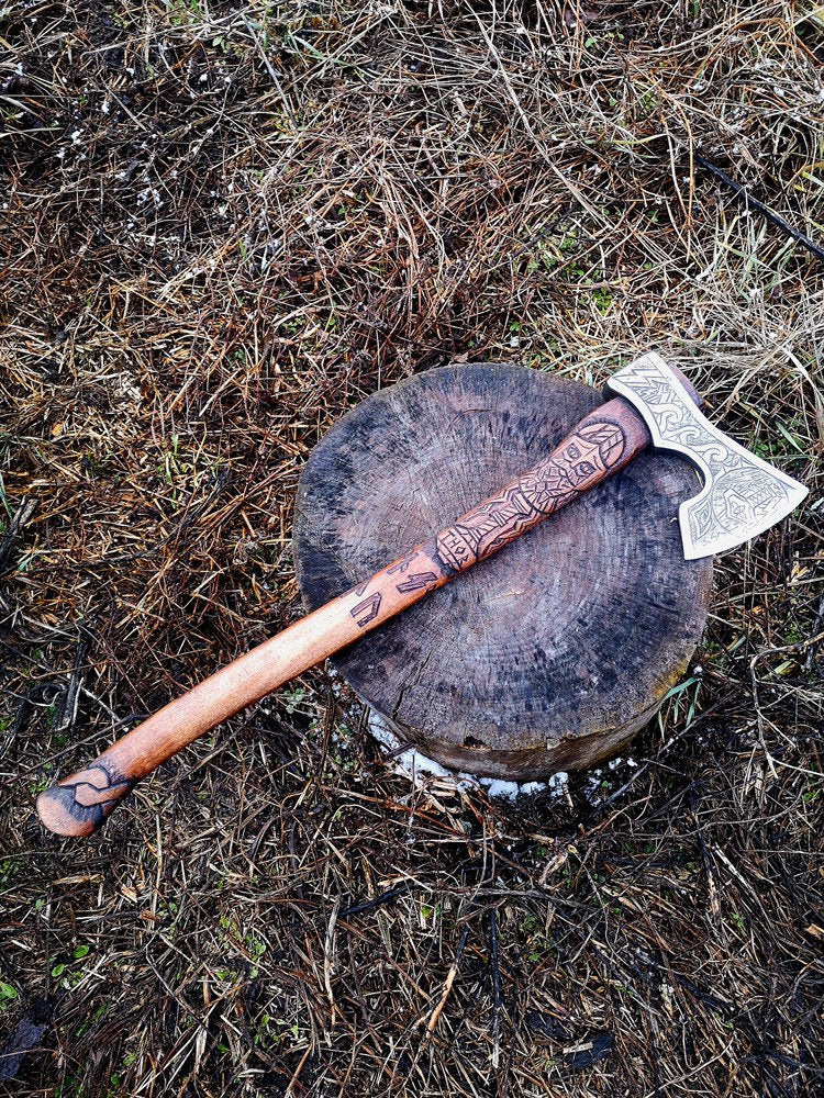 Battle Axe For Sale │ Handmade Viking Axes Valhallaworld