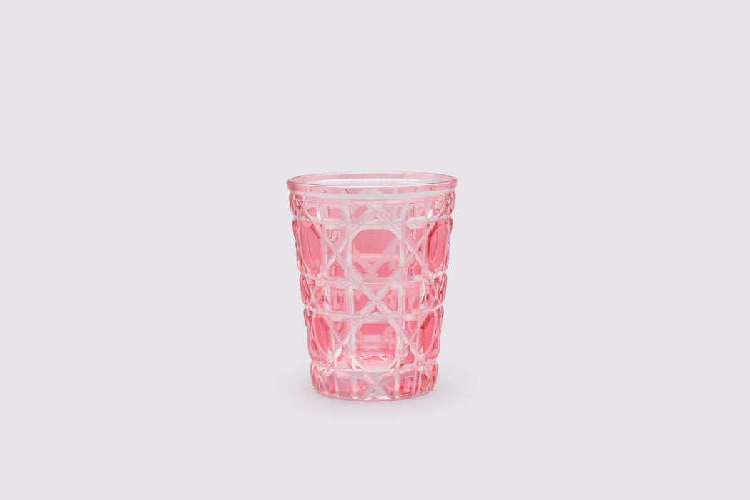 Mesh Glass - Dof - Pink - Set of 6
