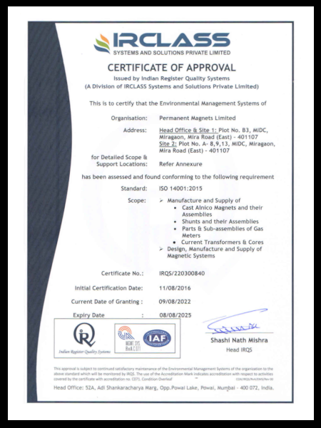 HO EMS ISO 14001:2015