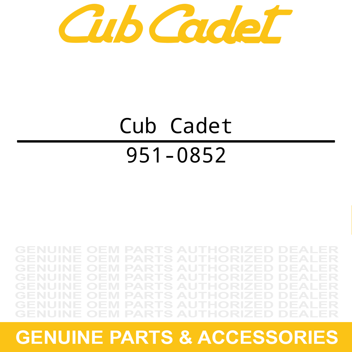 CUB CADET 925-04017 Oval Headlight Assembly | Mow The Lawn