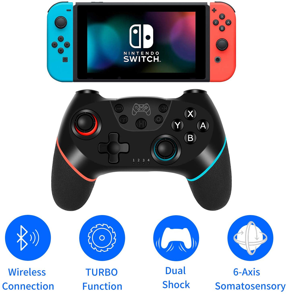 Wireless Switch Pro Controller Version For Nintendo Switch Pc Delux Gaming The Perfect Game Gear