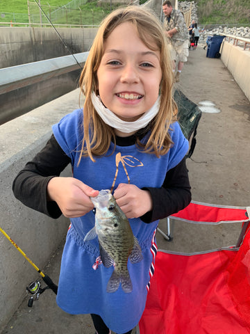 Texas Crappie Fishing with kids