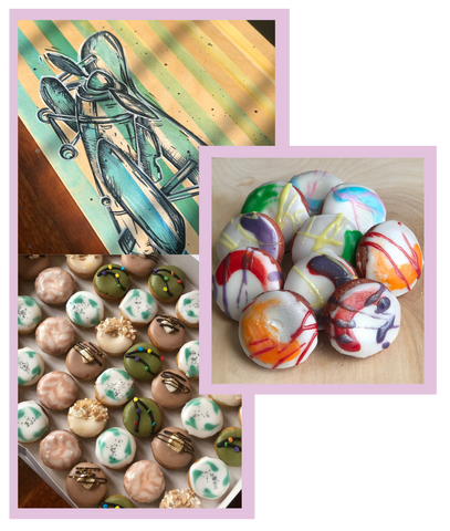 custom desserts for office catering, large mini donut orders for parties