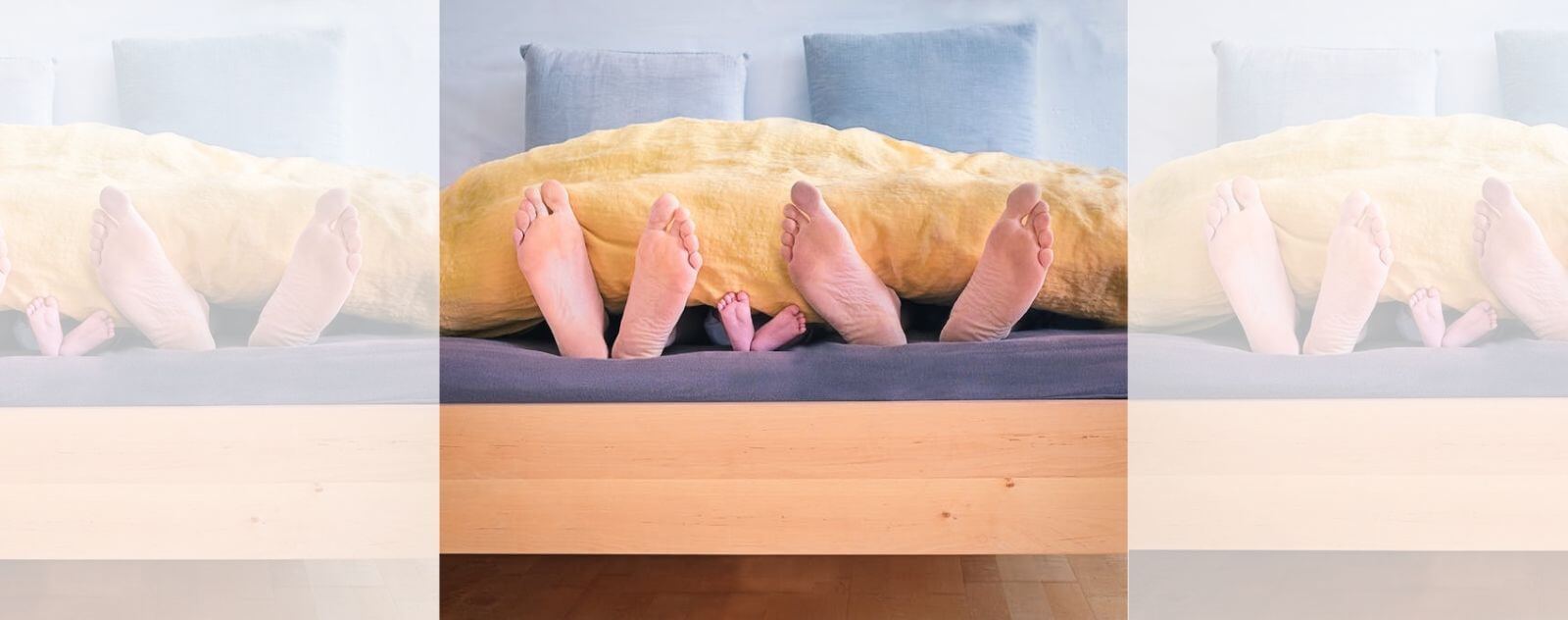 Baby Sleeping in Parents Bed