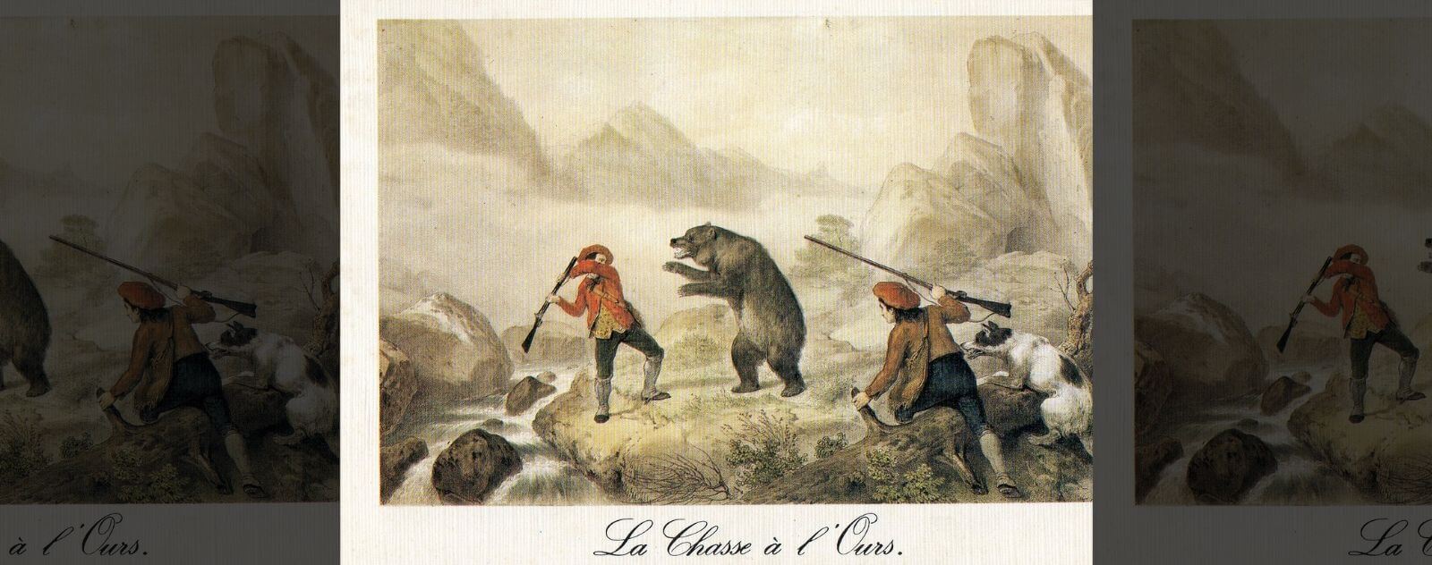 Historia de la caza del oso