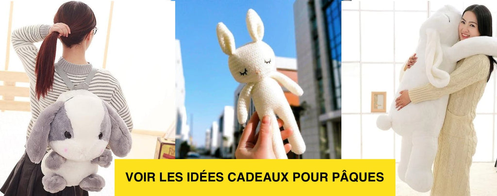 Achat Peluche Lapin de Pâques | Peluche Kingdom