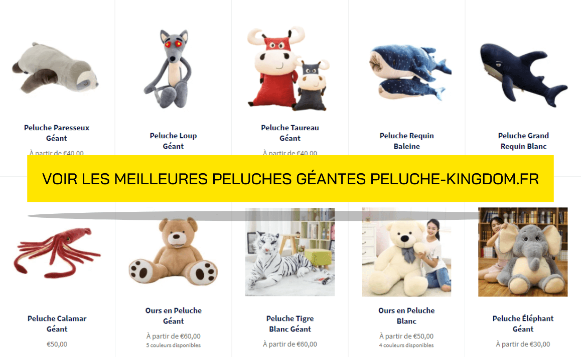 Les Peluches Géantes