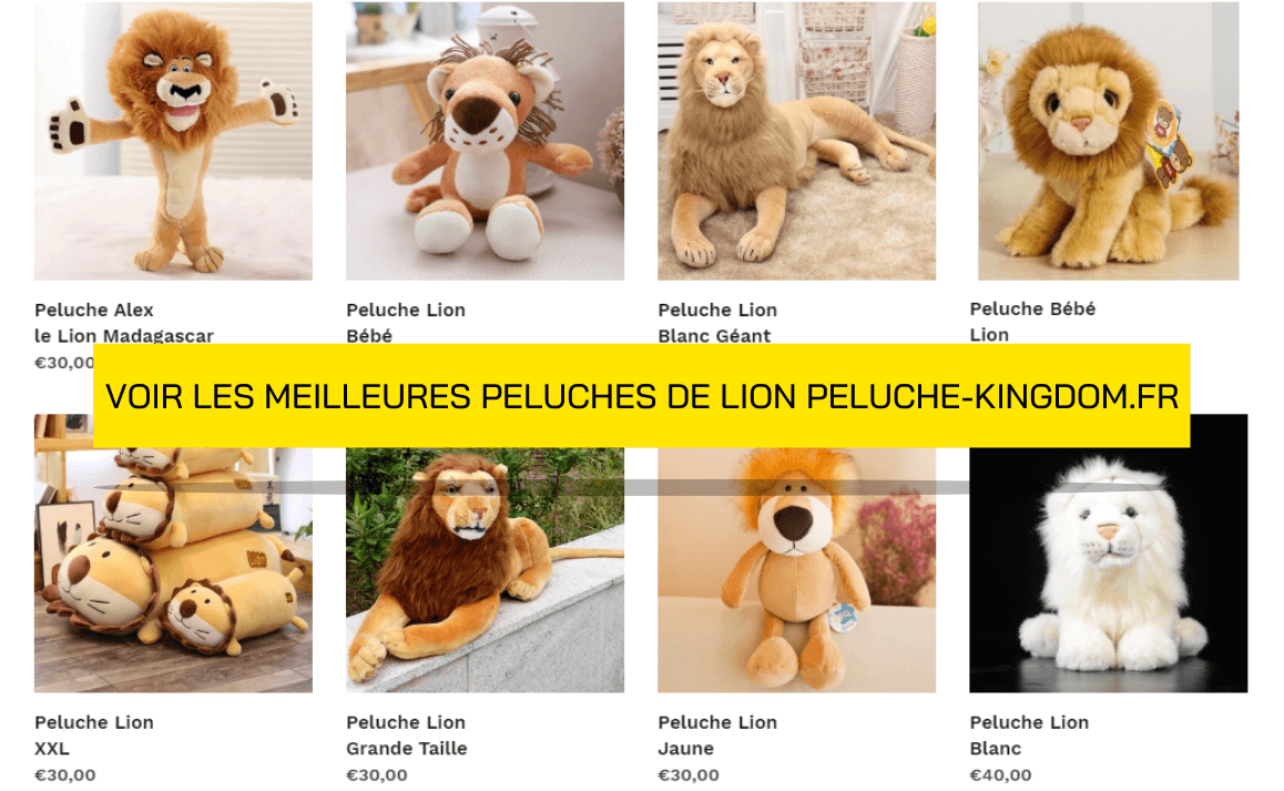 Best Lion Stuffed Animals