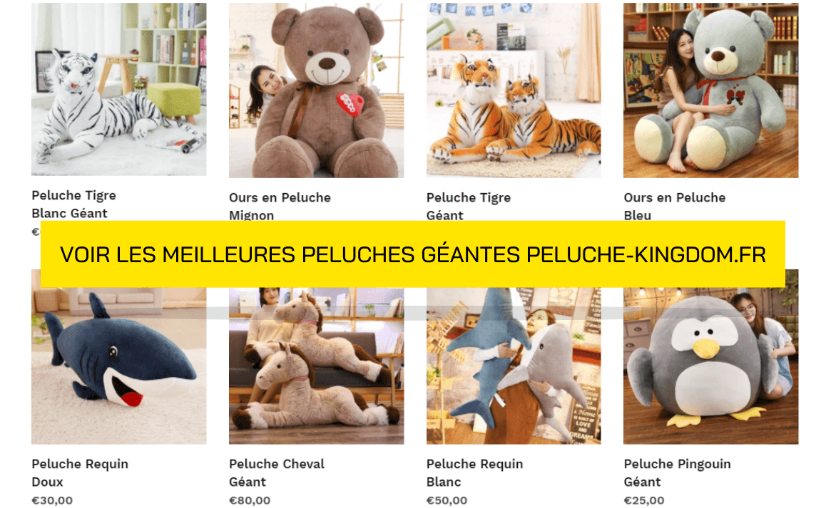 Les Peluches Géantes