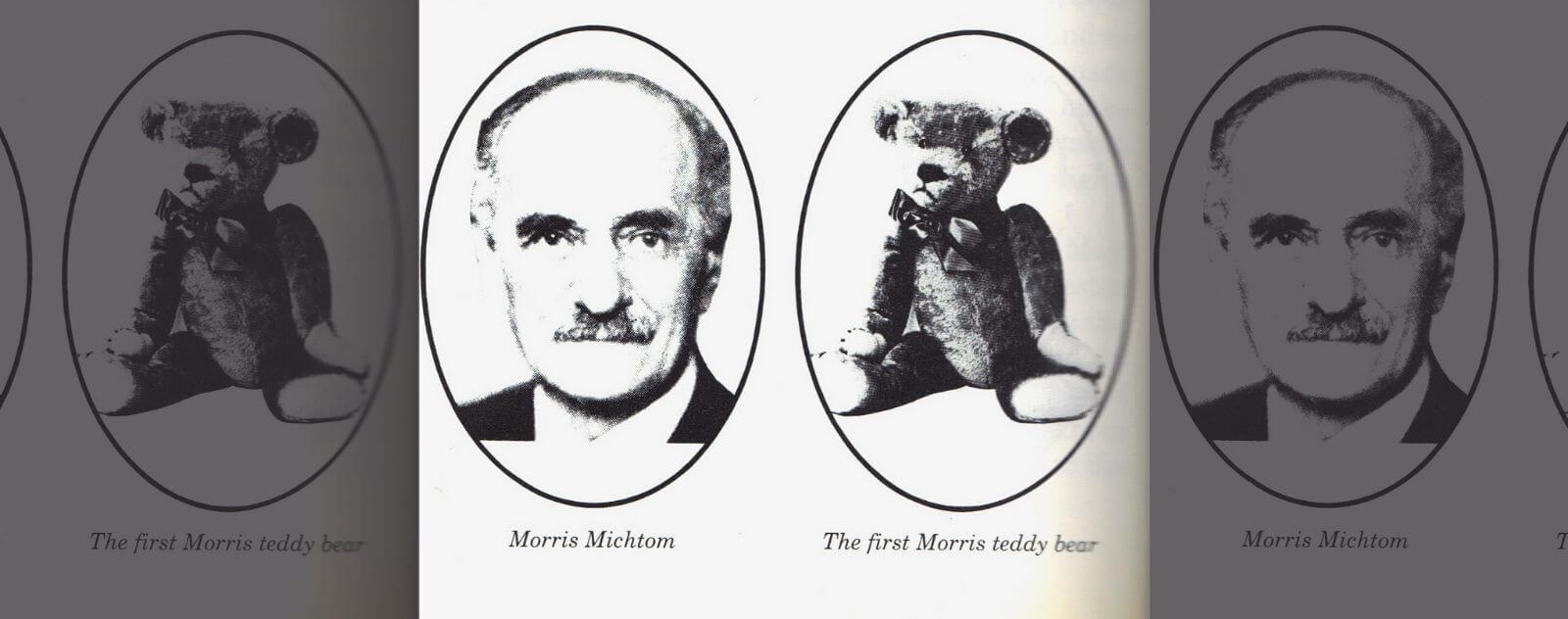 Morris Lichtom and his Teddy Bear