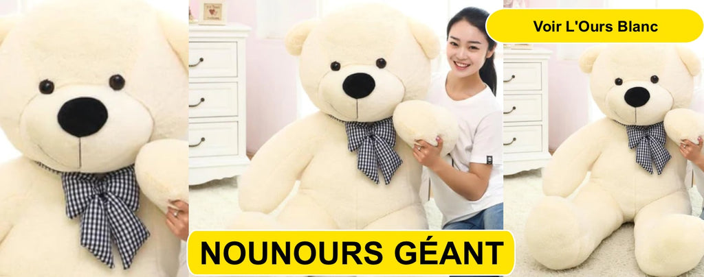 See the Giant White Bear Teddy