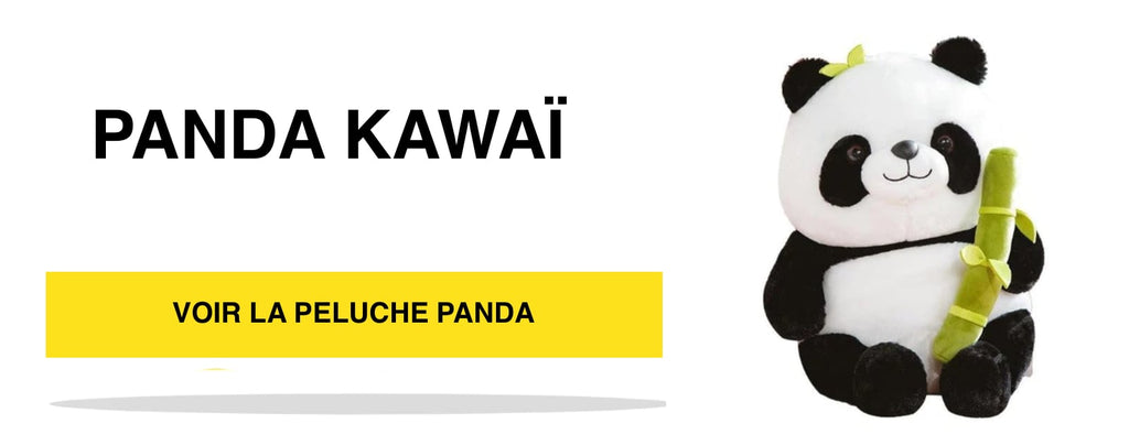 Peluche Panda Kawai