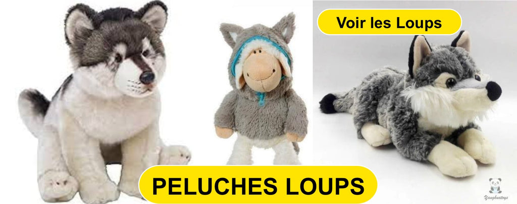 Peluches Loups | Peluche Kingdom