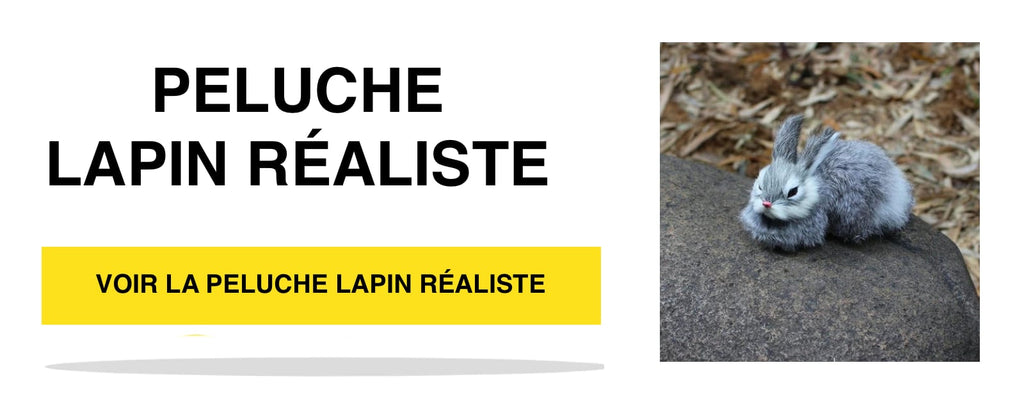 Peluche Lapin Réaliste | Peluche Kingdom