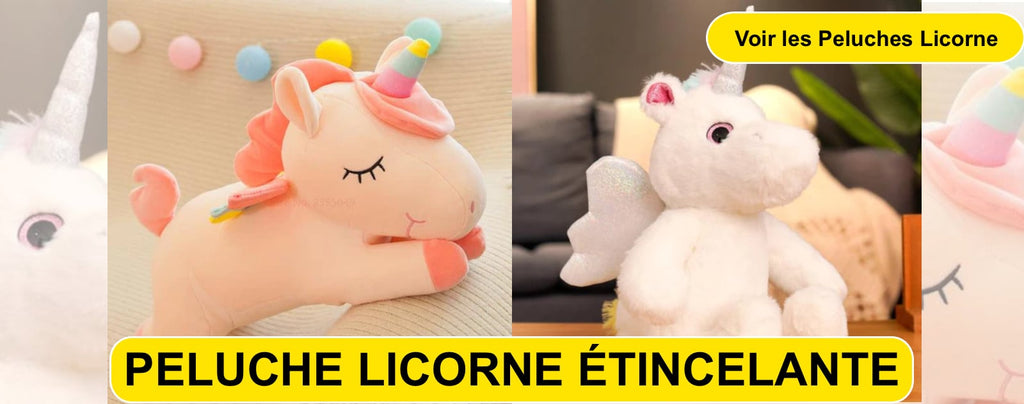 Peluche Licorne Étincelante