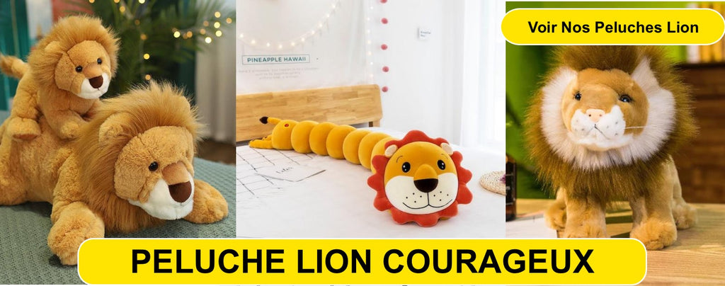 Peluche Lion Courageux