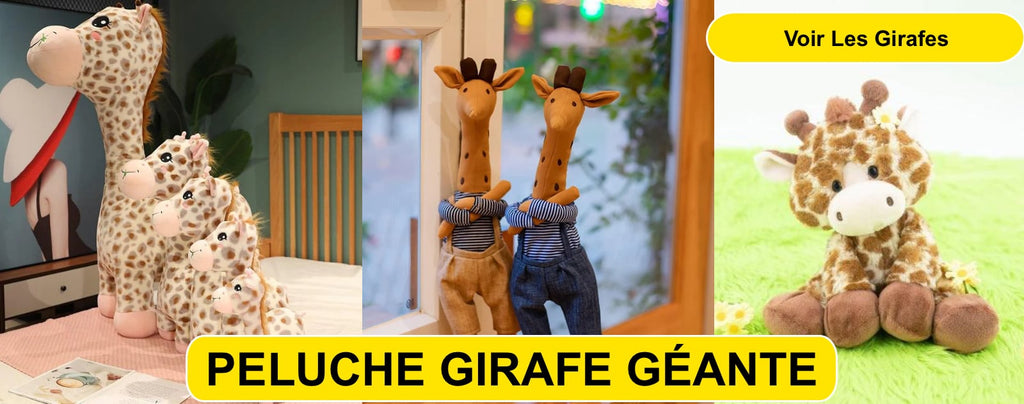 Peluche Girafe Géante