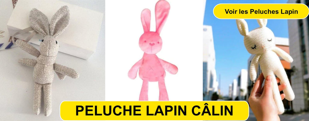 Peluche de conejo de peluche