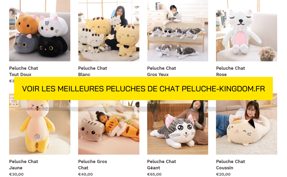 Animales De Peluche De Gato