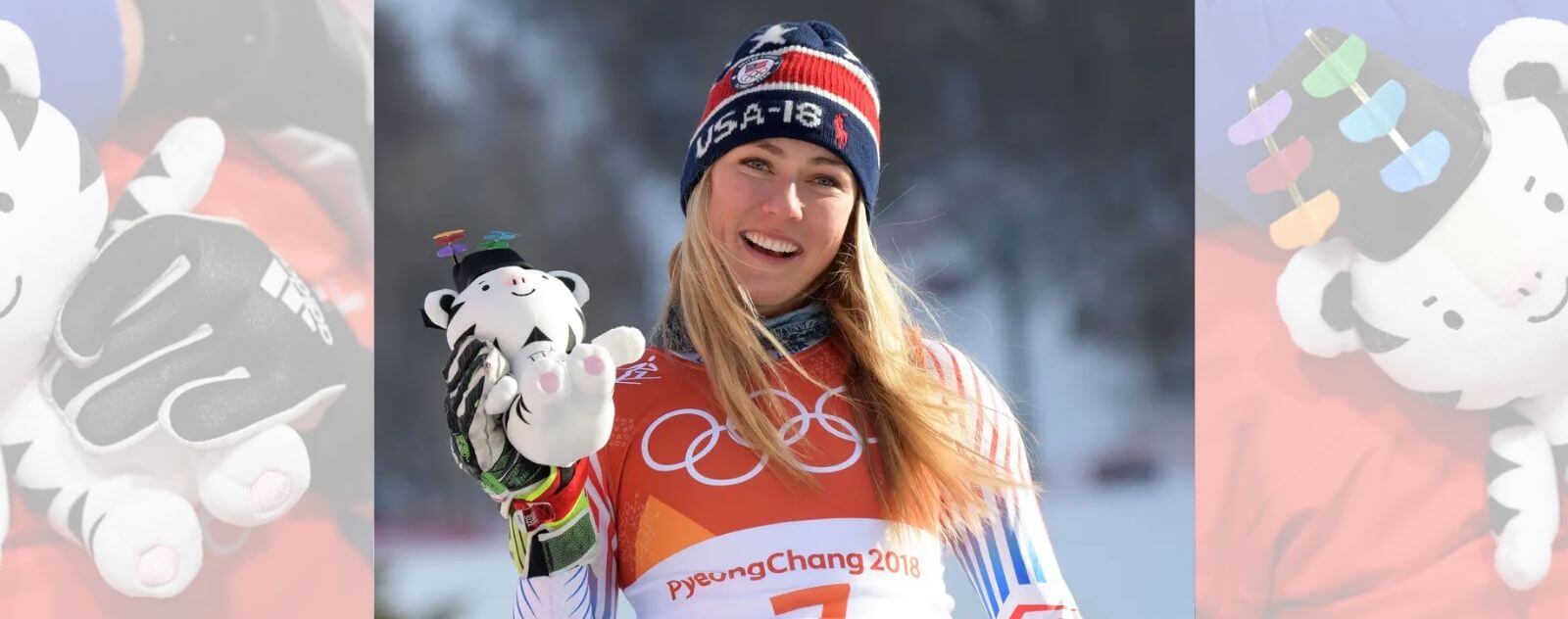 Tigre en Peluche des Jeux Olympiques de 2018 - Soohorang