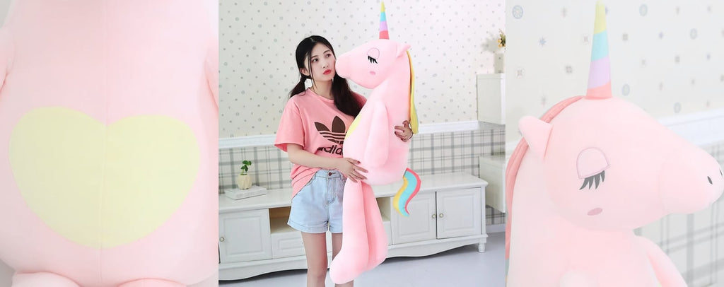 Unicorn plush toy