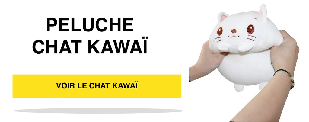 Peluche Chat Kawaï