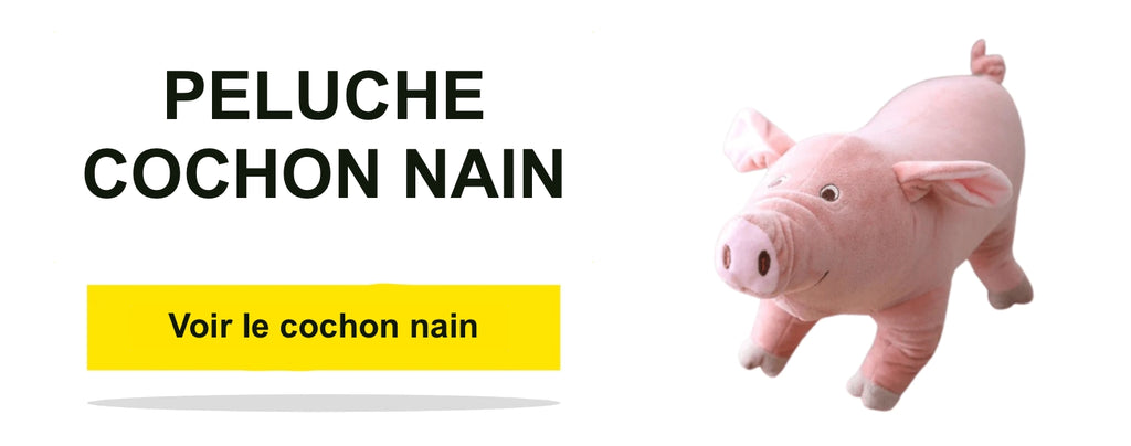 Peluche Cochon Nain | Peluche Kingdom