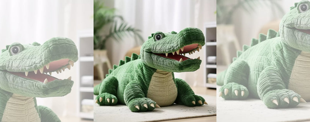 realistic crocodile plush