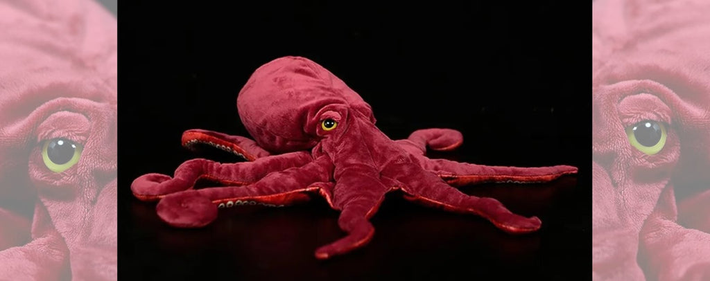 Realistic octopus plush