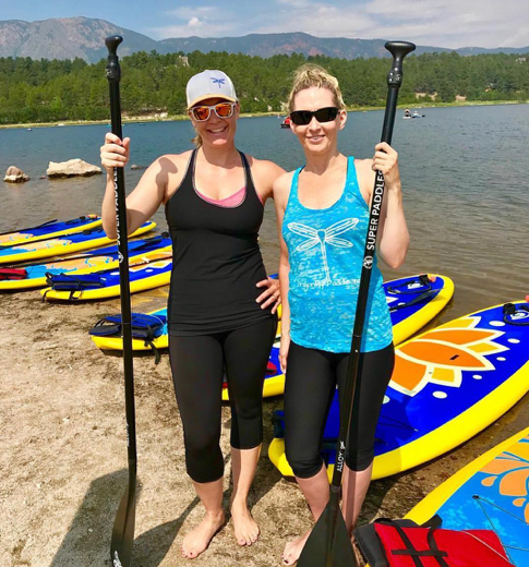 paddle boarding for older people