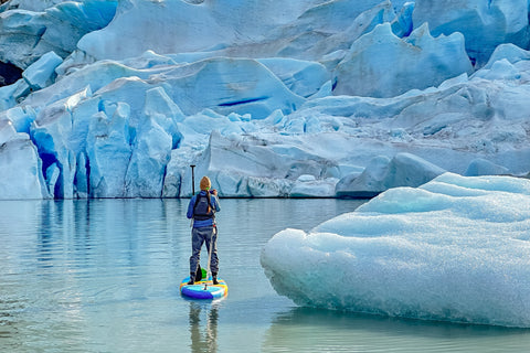 inflatable paddle board in alaska
