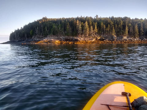 paddle board in maine