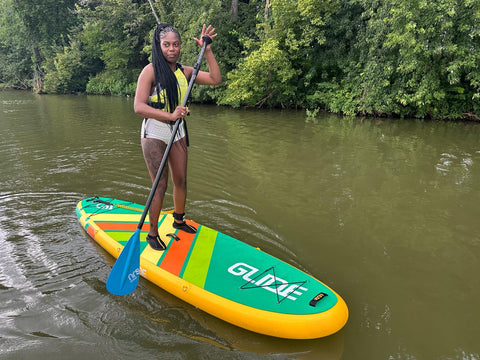 Glide Paddle Boards, From Whitewater to the Mississippi River they will take you where ever you want to go