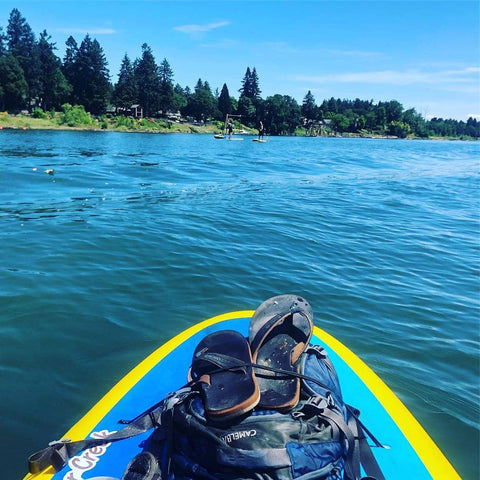 Glide Paddle Boards, where to paddle board in Wyoming, with a Glide SUP anything is possible.