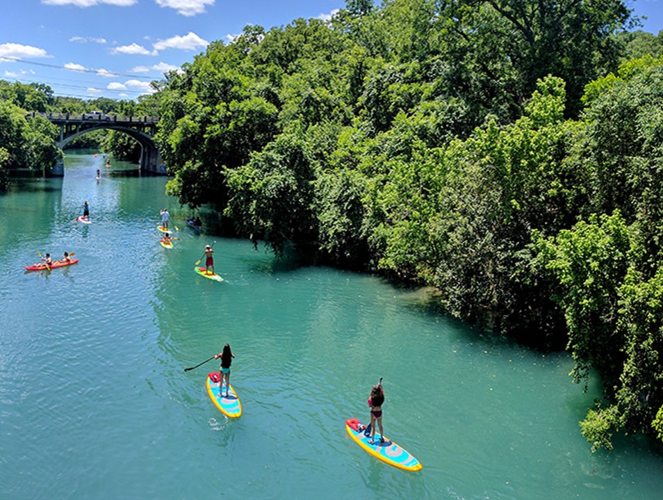 inflatable paddle boards in Texas