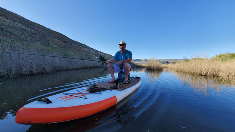 fishing paddle board