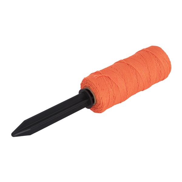 Marshalltown 634 - 250' Braided Nylon Mason's Line-Orange