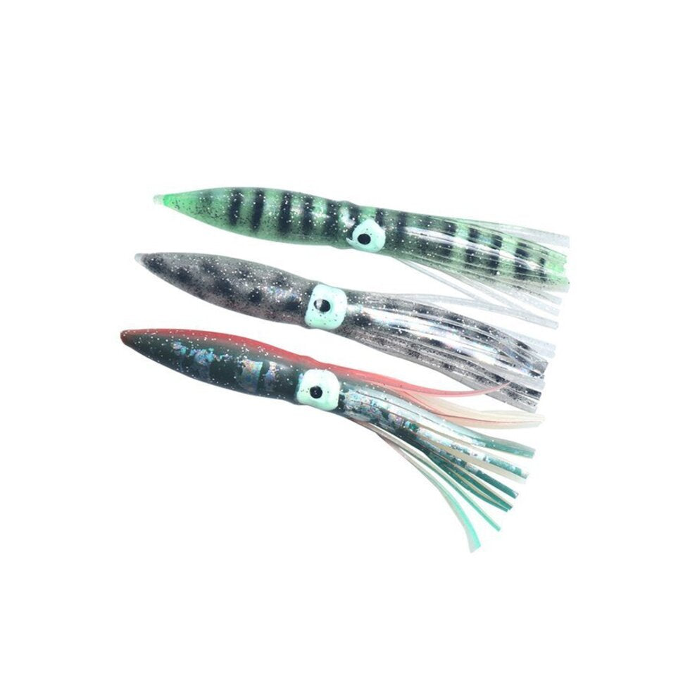 RubberBaits 5.9 Rigged Squid Soft Bait