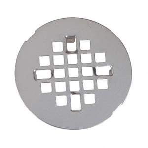 Danco Hair Catcher Strainer for Stand-Alone Shower Drain Cover with Baskets  in Chrome, 10529 