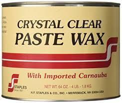 H.F. Staples 212 Clear Bowling Alley Paste Wax (4-lb)