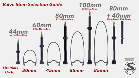 100mm valve inner tube