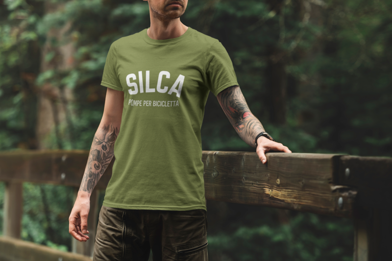 silca-green-pompe-bicicletta-t-shirt