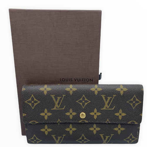 Authentic LOUIS VUITTON Everyday LV portefeuille Brazza M80801 Wallet  #260-0