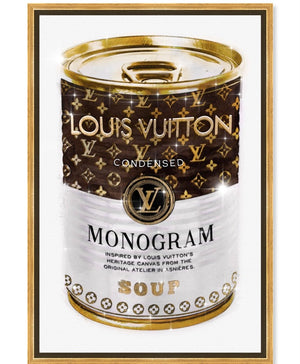 Louis Vuitton Puppies on the Travel, Champagne Frame – Le'Blanc Home  Boutique